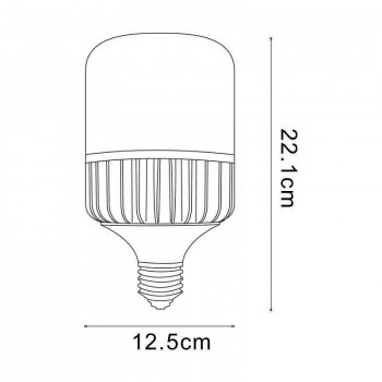 BOMBILLA LED E27 T125 50W (6500 K)