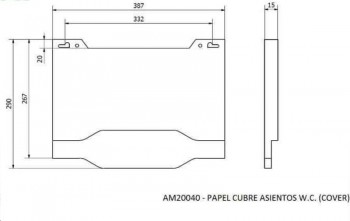 CAJA PAPEL CUBREASIENTOS WC (125 Hojas/u.x12 uds) JOFEL