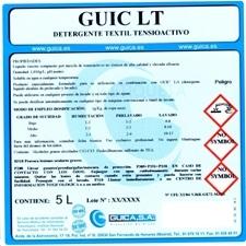 GUIC LT DETERGENTE INOLORO LIQUIDO LAVADORA 5Lt