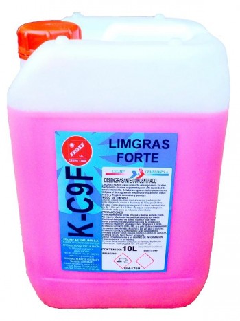 LIMGRAS FORTE K-C9F REFORZADO (10L)