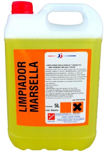 LIMPIADOR KROSS AROMATICO BIO-ALCOHOL MARSELLA KL8 (5 L.)
