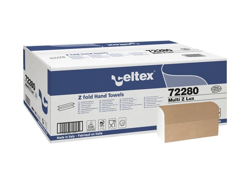 CAJA TOALLA PREMIUM Z TISU LUX CELTEX  -C72280- (170x18= 3.060u.)