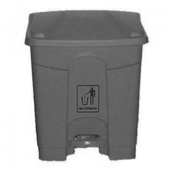CONTENEDOR 68L. GRIS CON PEDAL