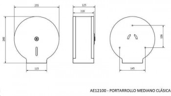 PORTAROLLO EPOXI 300m/45mm