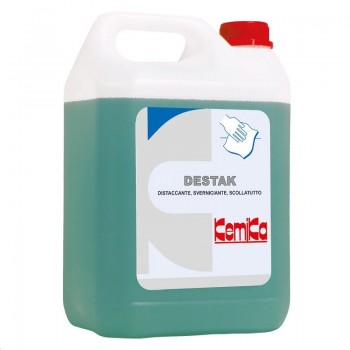 DESTAK DISOLVENTE ECOL.5 L. (ELIMINADOR COLA DE MOQUETA, ETIQUETAS, PEGATINAS, CINTAS, PINTURA)