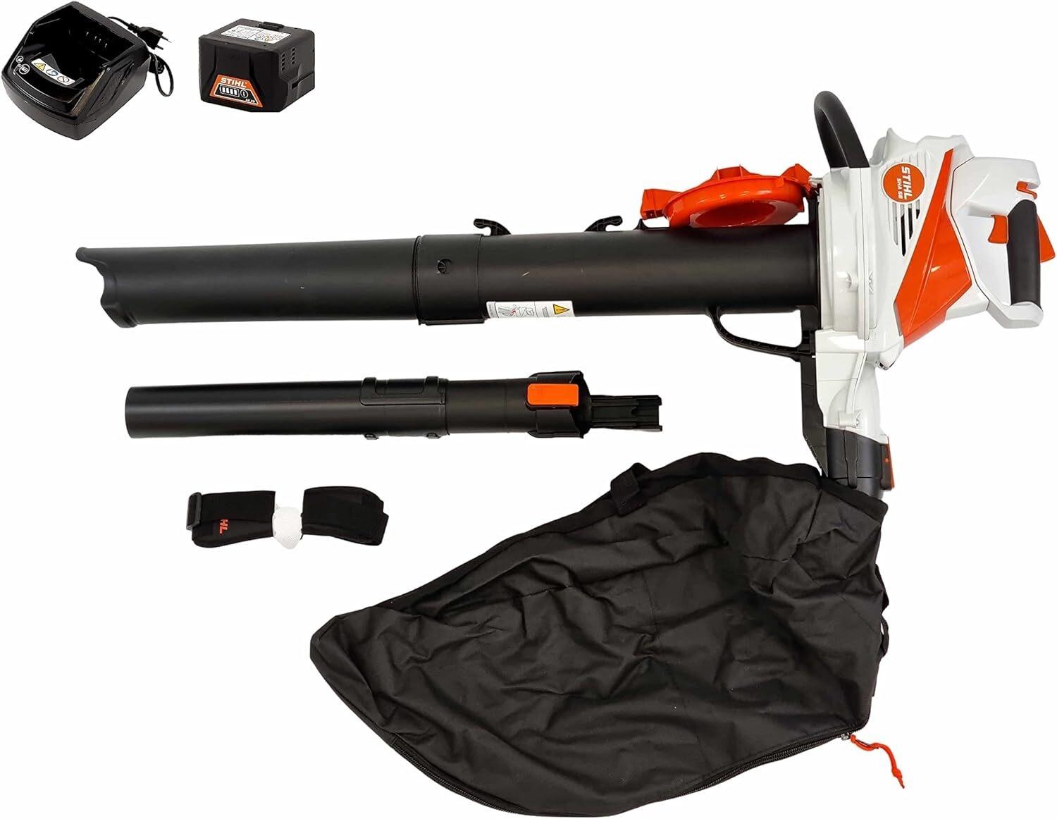 SOPLADORA ASPIRADORA PICADORA A BATERIA STIHL SHA56 (COMPLETA)
